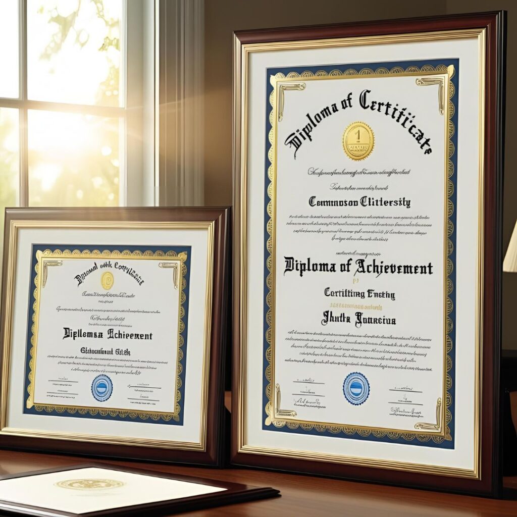 Certificates